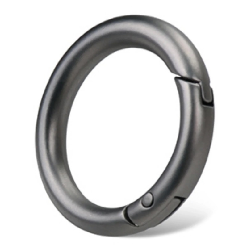 Circle Round Bag - Accessories Keyring Zinc Alloy Spring Ring