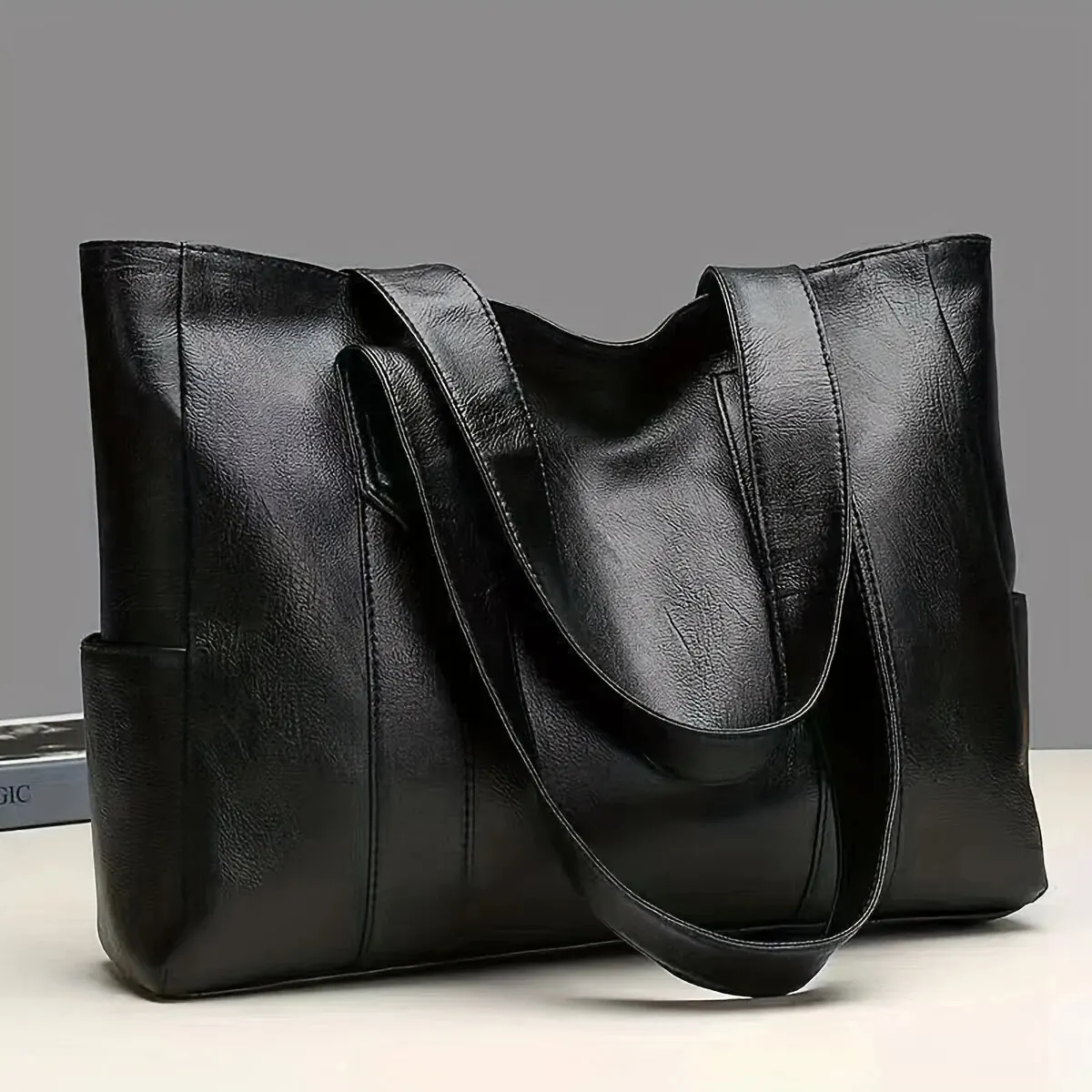 Women'S Vegan Bags - Vintage Ladies Bag Large Capacity Handbag
