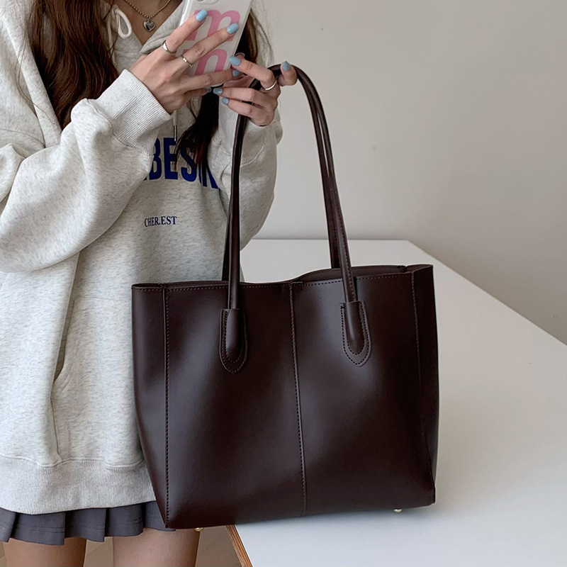 Women'S Vegan Bags - Vintage women's tote bag, new Korean