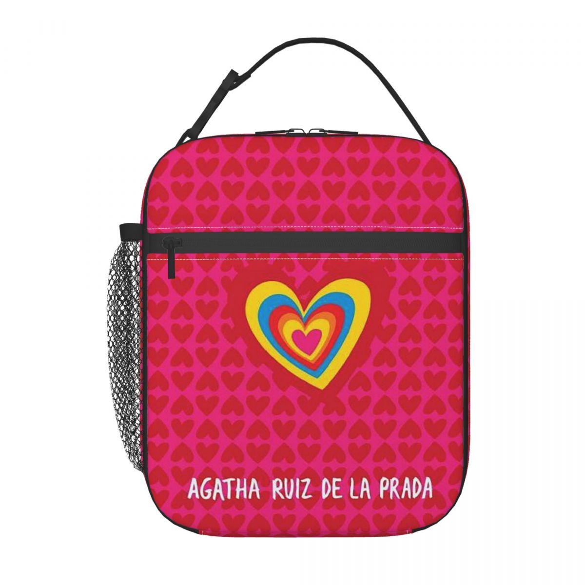 Women Bags Prada - Agatha Ruiz-De La-Prada Pattern Insulated Lunch