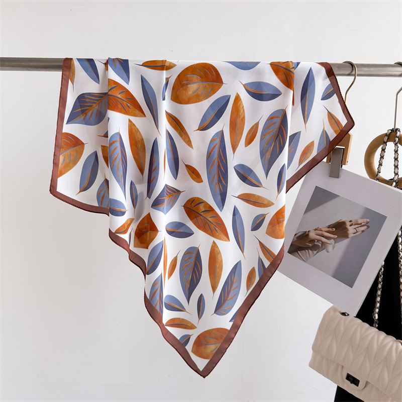 Women Bags Online - Luxury Brand Print 70cm Square Scarves