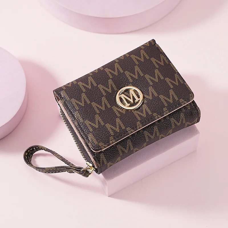 Threefold Zipper Wallet with L - огляд і ціна Women Bags Purses