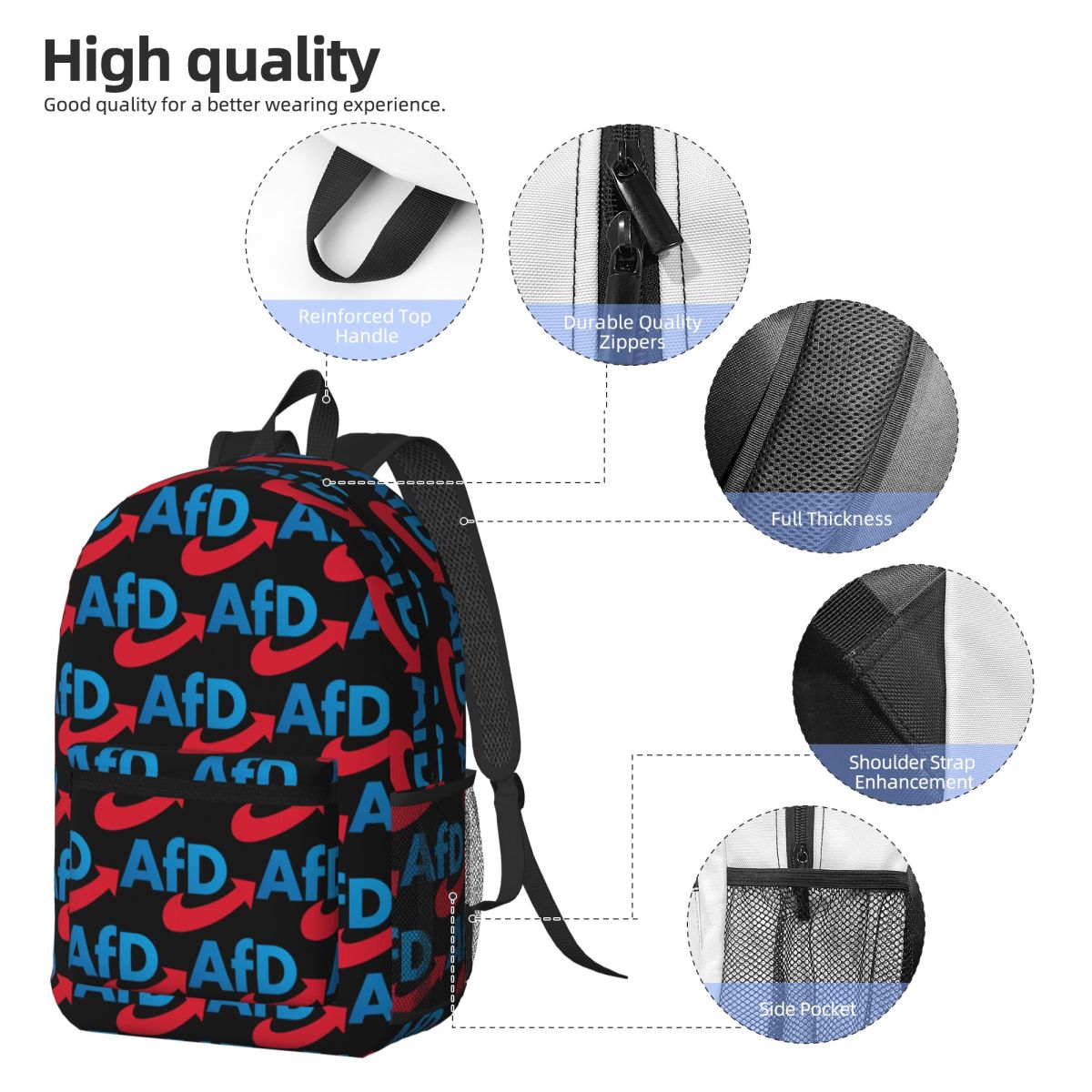 Germany AFD Alternative Backpa - огляд і ціна Women Bags Germany
