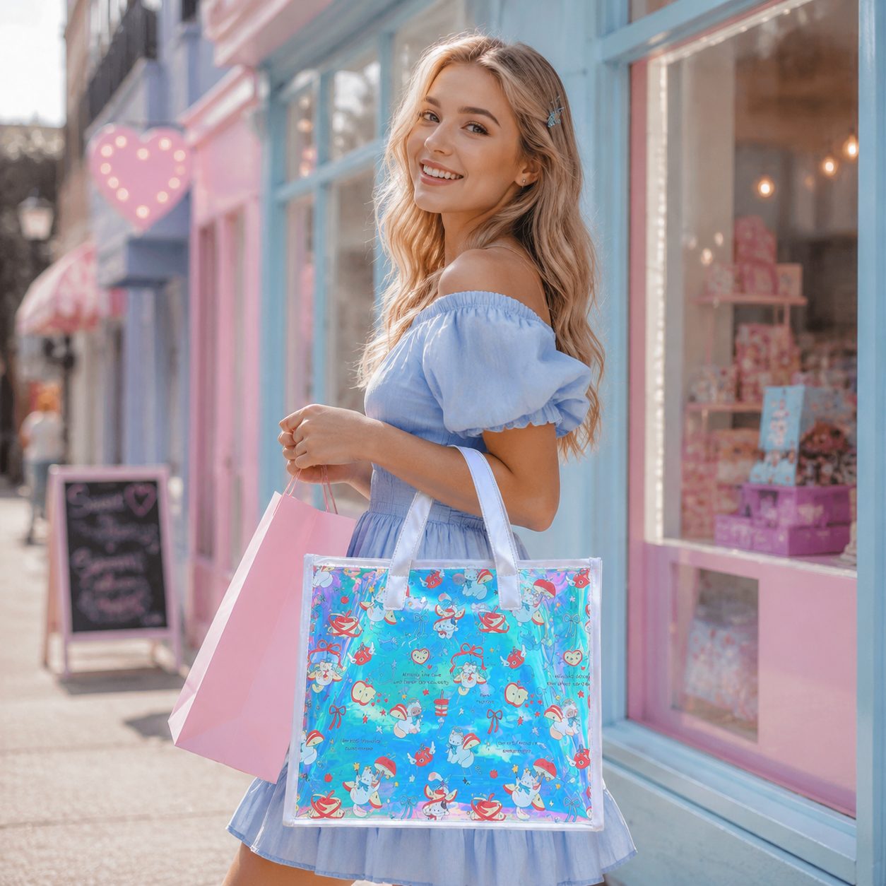 Large Capacity Transparent TPU - огляд і ціна Women Bags Lv