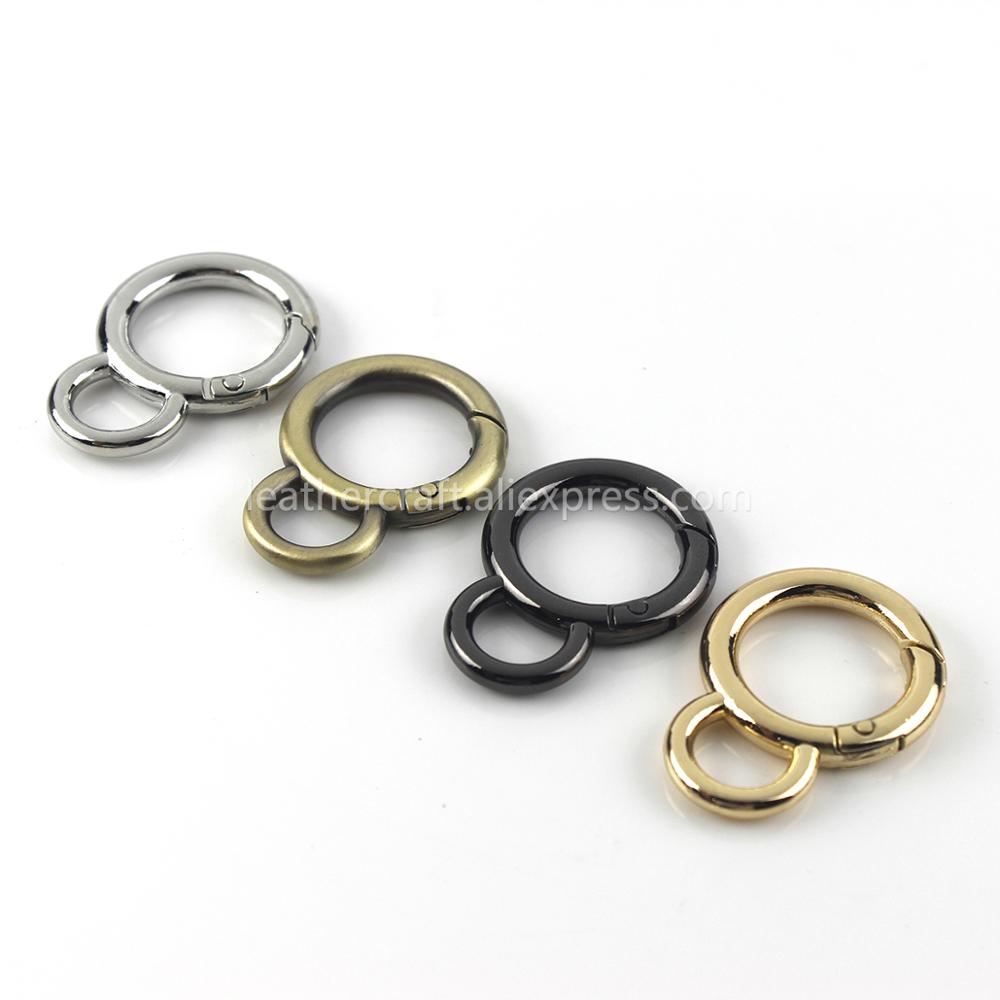 Metal Double Circle Snap Hook  - огляд і ціна Circle Round Bag