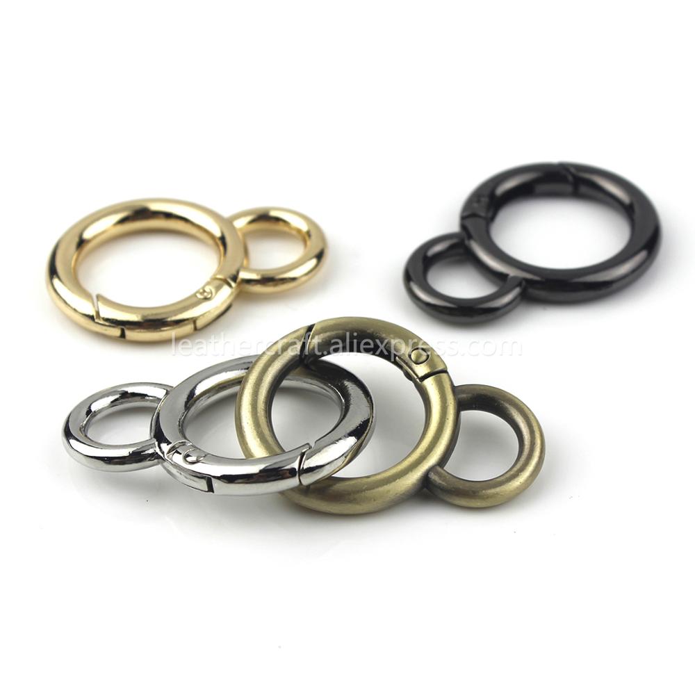 Metal Double Circle Snap Hook  - огляд і ціна Circle Round Bag