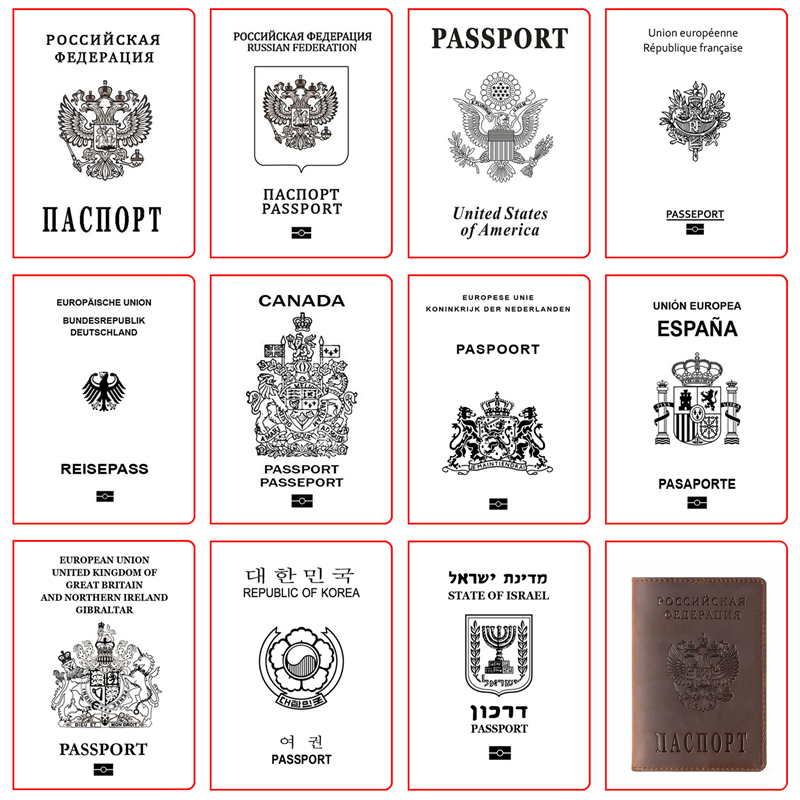 Netherlands Passport Cover Men - огляд і ціна Women Bags Netherlands