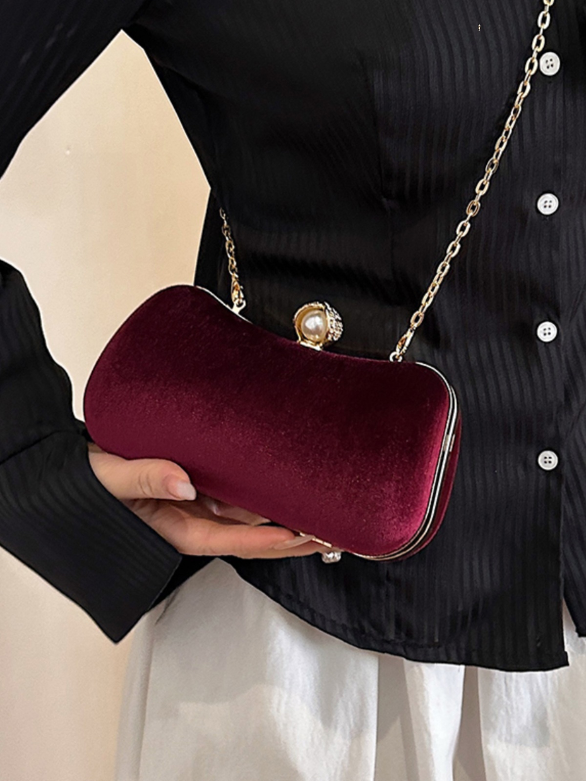 High-end Banquet Clutch Bag Fo - огляд і ціна Mini Purse Chain