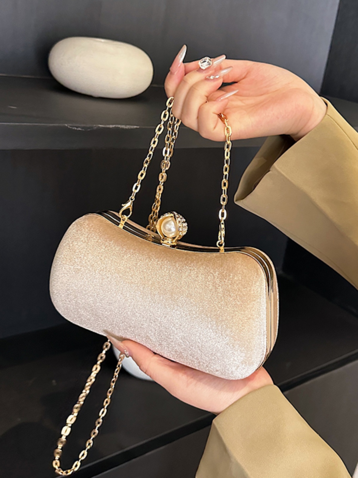 High-end Banquet Clutch Bag Fo - огляд і ціна Mini Purse Chain