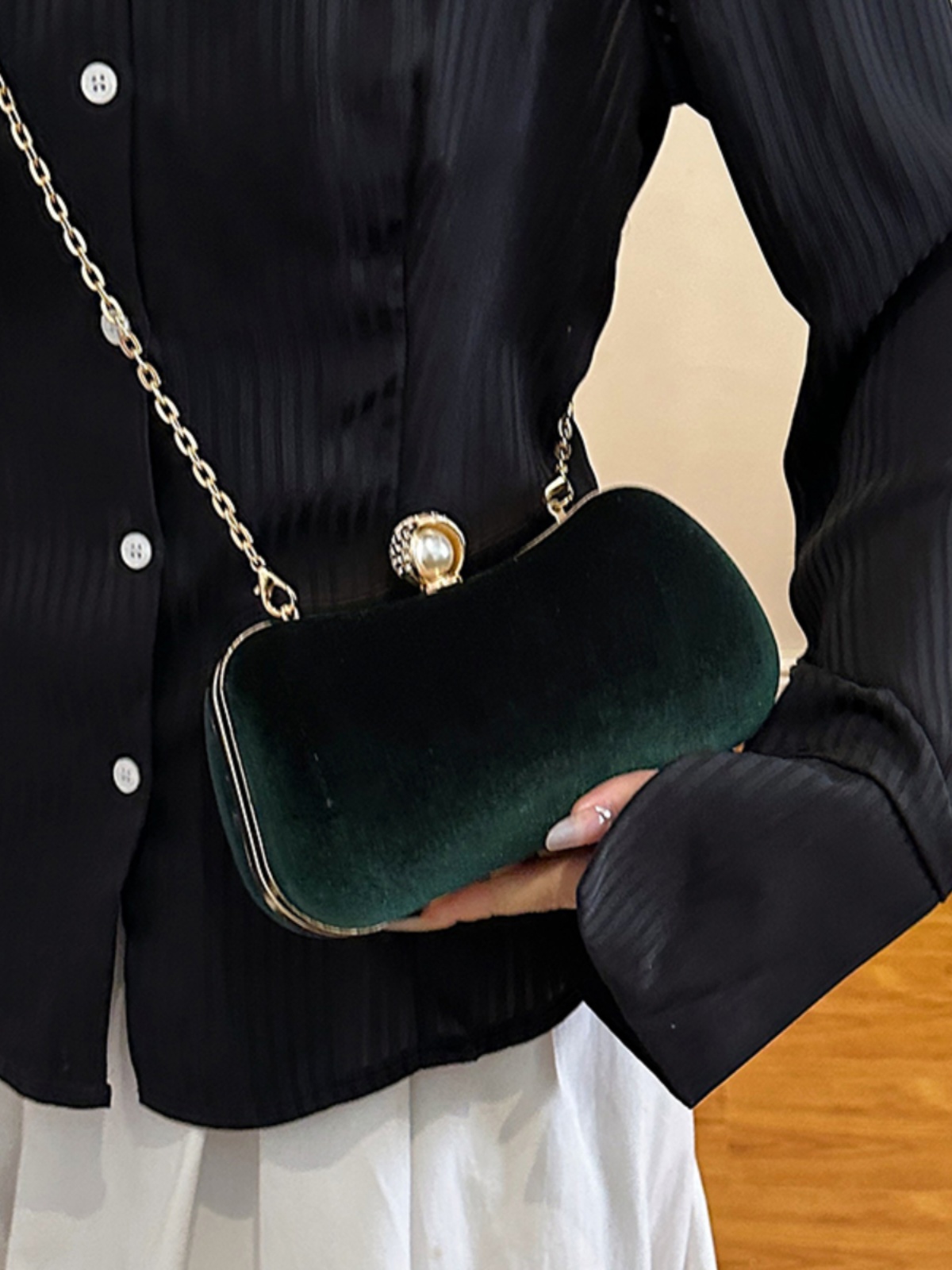High-end Banquet Clutch Bag Fo - огляд і ціна Mini Purse Chain