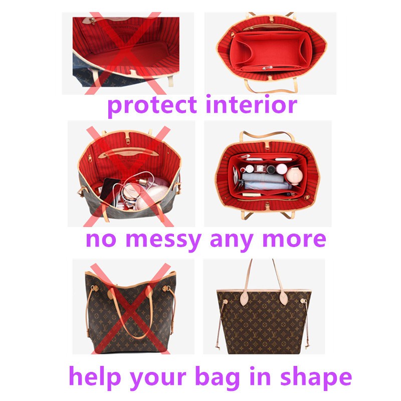 Bag Organizer For Lv Neverfull - огляд і ціна Women Bags Lv