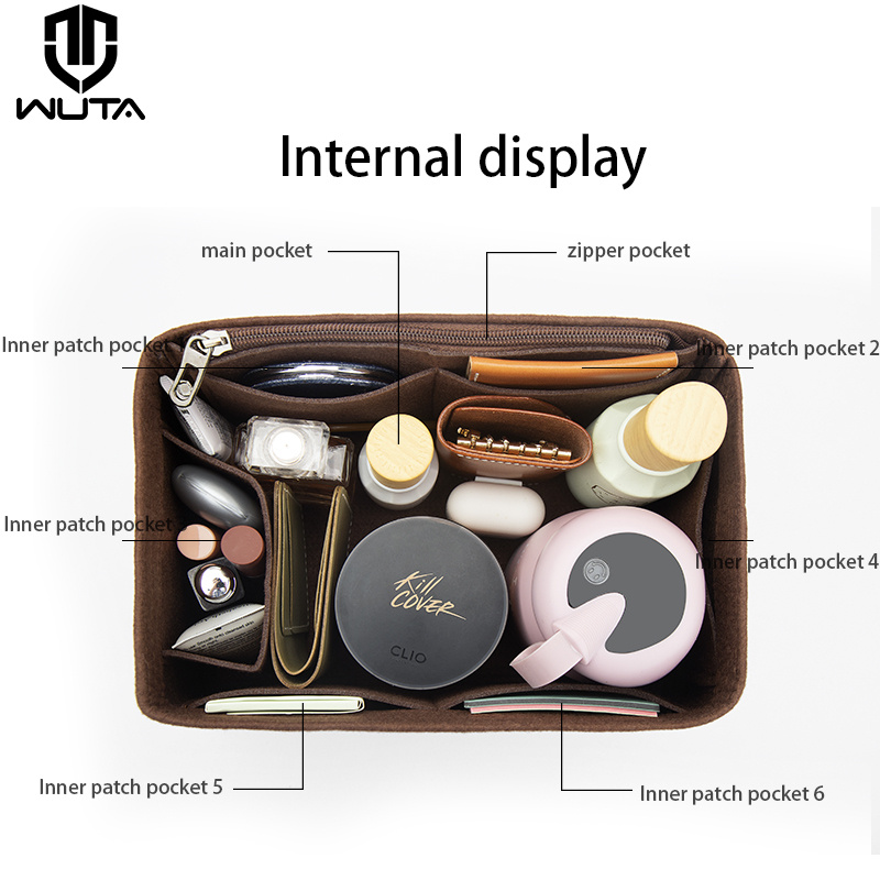 WUTA Felt Insert Bag Organizer - огляд і ціна Women Bags Lv