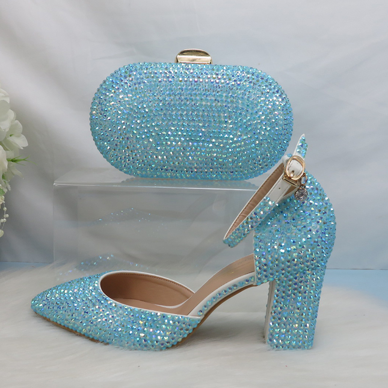 2025 New Arrival Blue Green AB - огляд і ціна Women Bags And Shoes