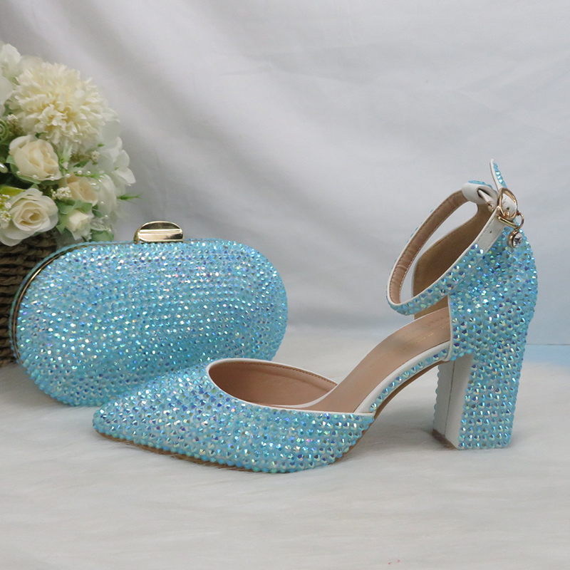 2025 New Arrival Blue Green AB - огляд і ціна Women Bags And Shoes