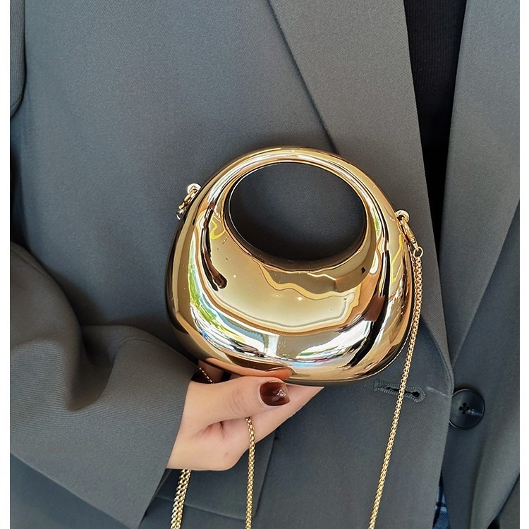 Mini Golden Evening Bag Purses - огляд і ціна Mini Purse Chain