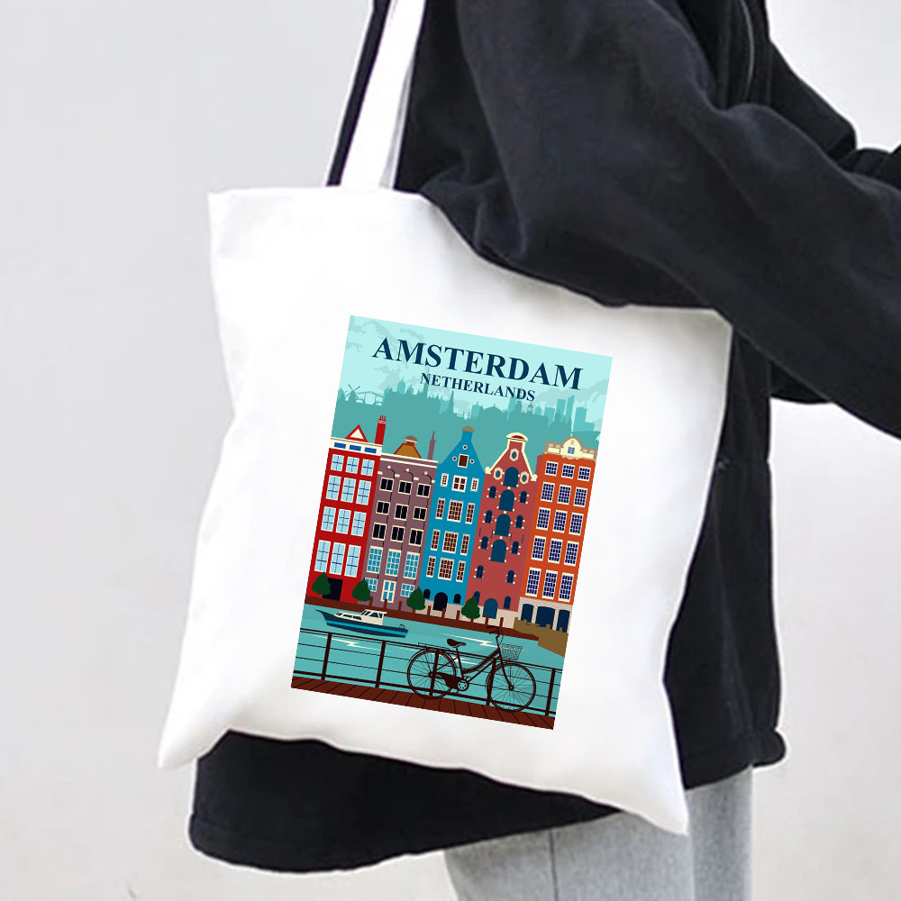 City view Amsterdam Canal and  - огляд і ціна Women Bags Netherlands