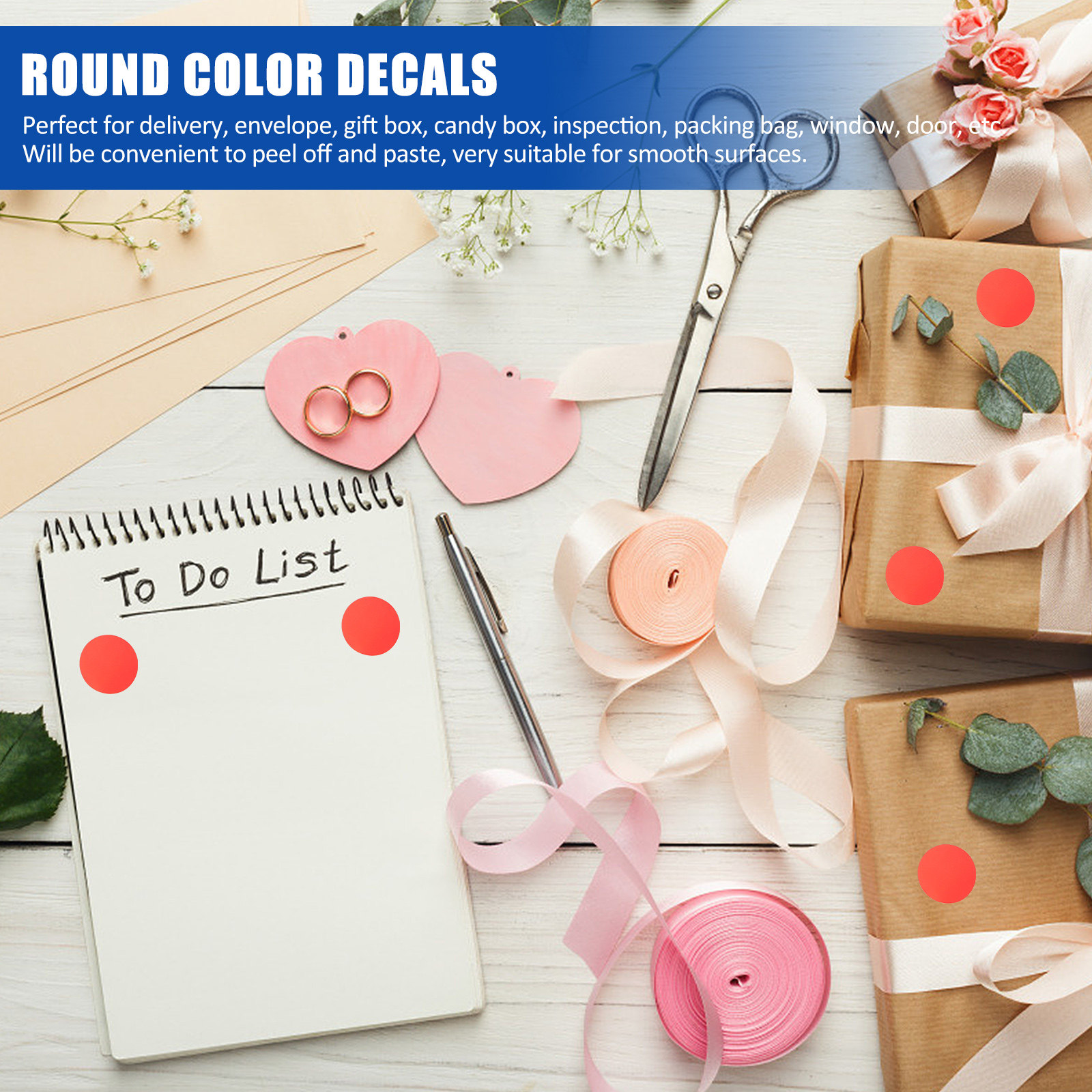 1 Roll Round Dots Labels Remov - огляд і ціна Circle Round Bag