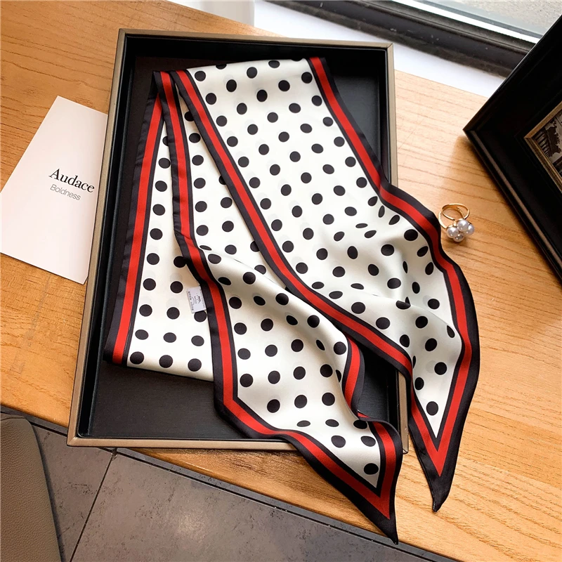 Luxury Long Silk Scarf Female  - огляд і ціна Women Bags Online
