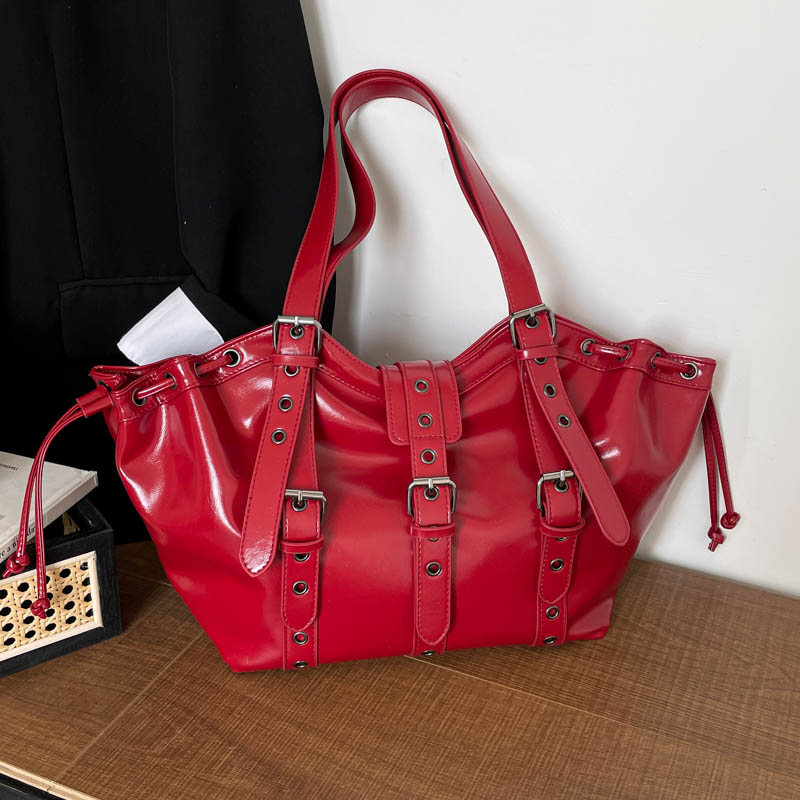 Y2K Gothic Rivet Adjustable St - огляд і ціна Women Bags Discount