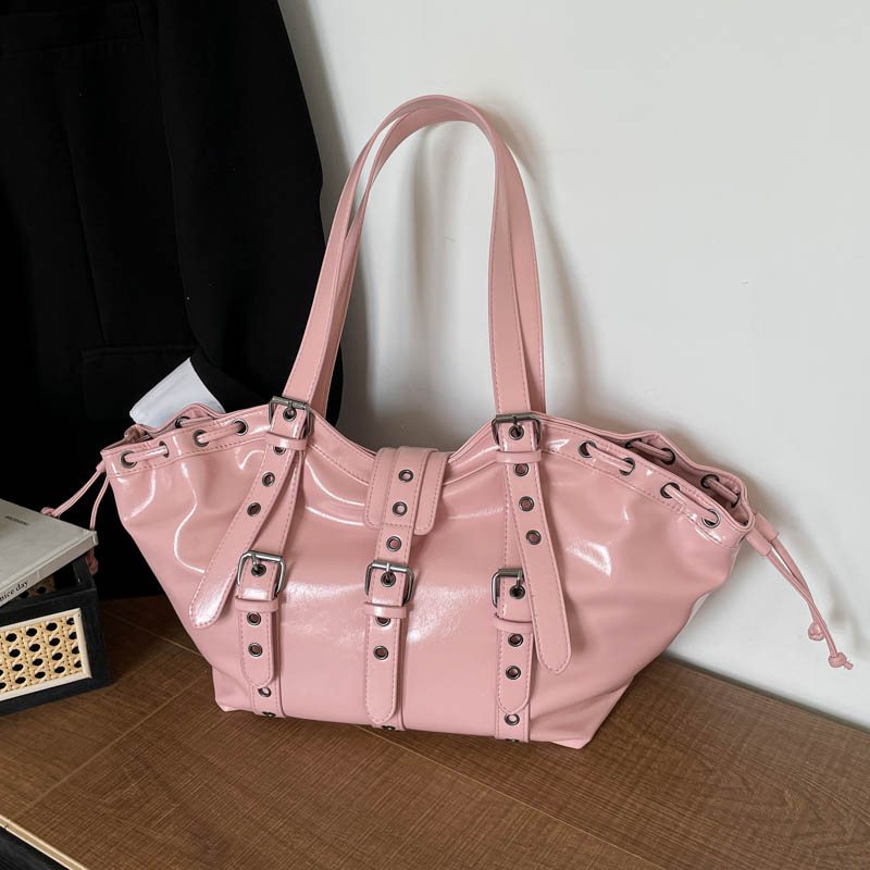 Y2K Gothic Rivet Adjustable St - огляд і ціна Women Bags Discount