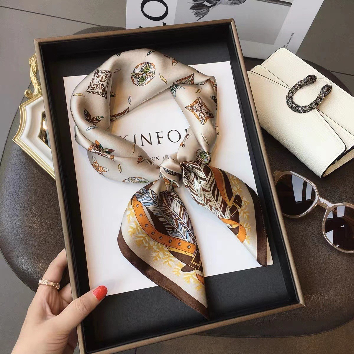 Luxury Fashion Print 70*70cm S - огляд і ціна Women Bags Online