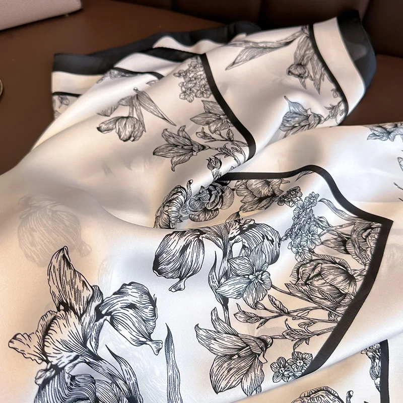 70*70cm Luxury Floral Print Si - огляд і ціна Women Bags Online