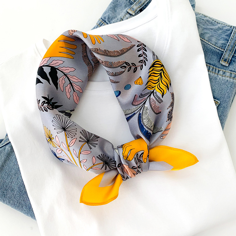 Women 70*70cm Square Silk Scar - огляд і ціна Women Bags Online