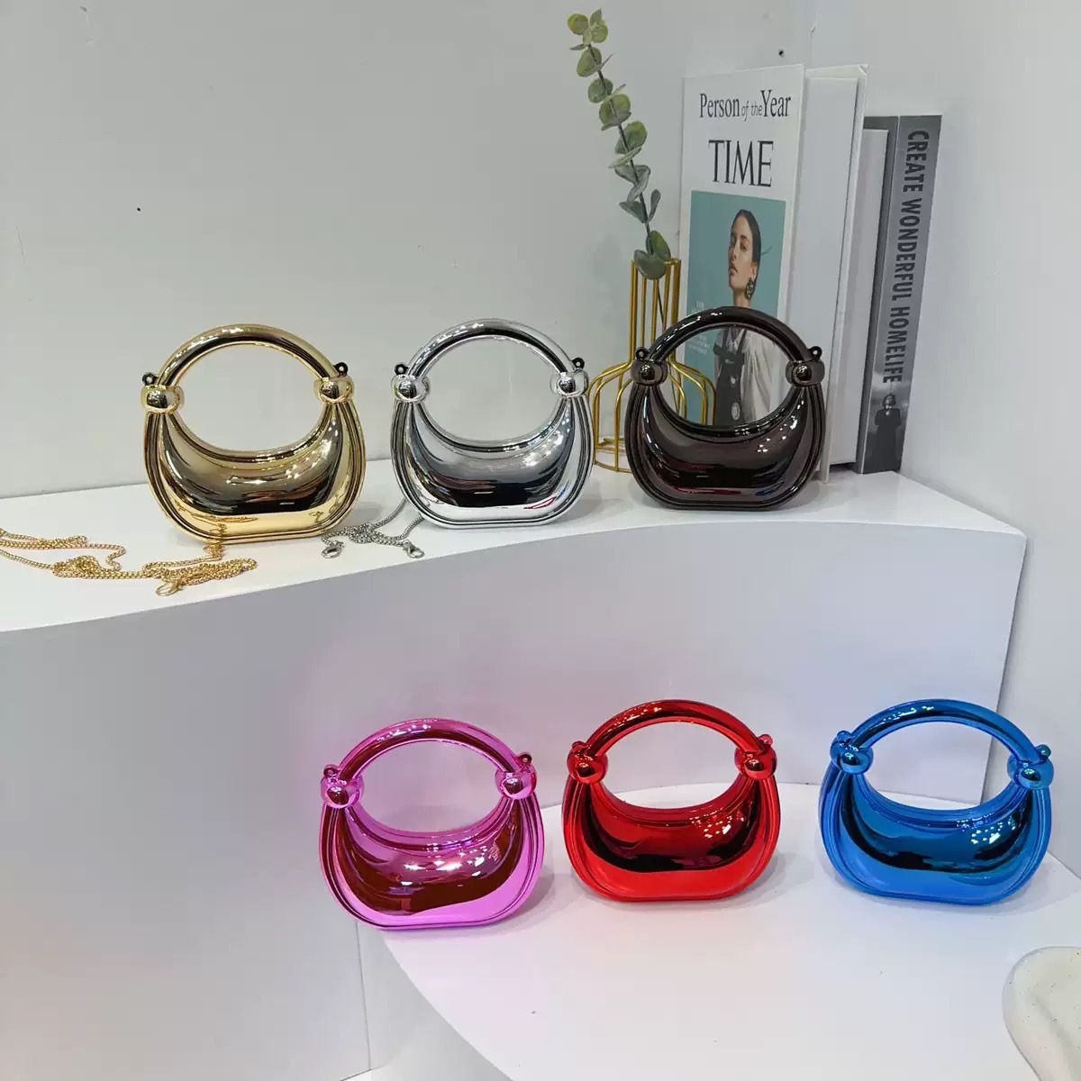 Mini Golden Evening Bag Purses - огляд і ціна Women Bags Online