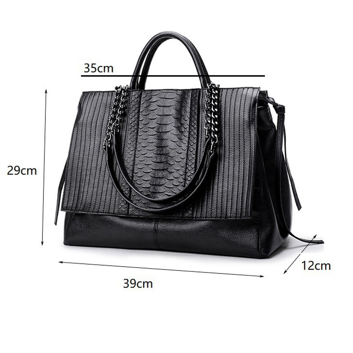Elegant Tote Bag With Zipper,  - огляд і ціна Women'S Vegan Bags