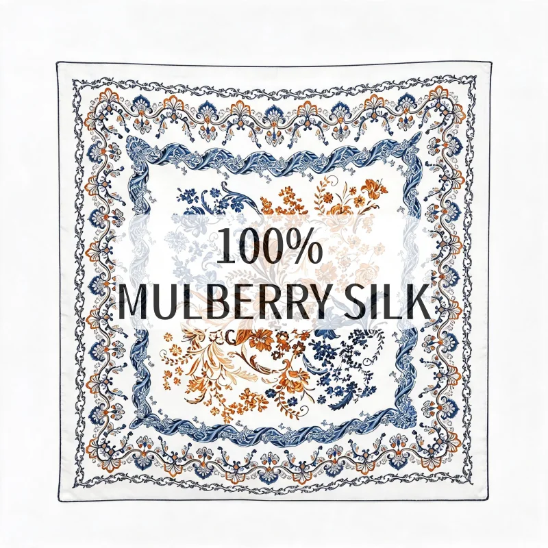 Luxury 100% mulberry silk Squa - огляд і ціна Women Bags Online