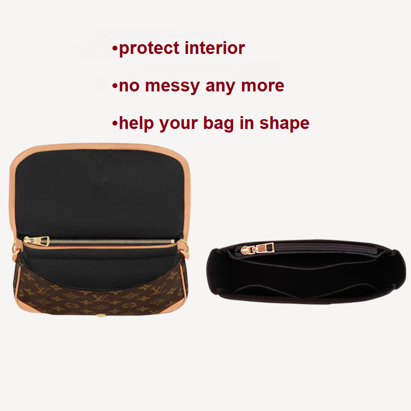 Suede Bag Organizer For Lv Dia - огляд і ціна Women Bags Lv