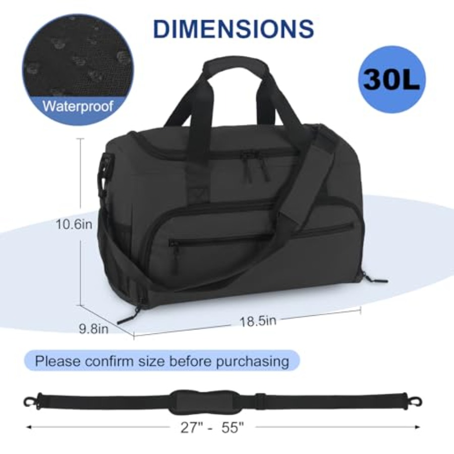 Gym Bag for Men Women, Sports  - огляд і ціна Women Bags And Shoes