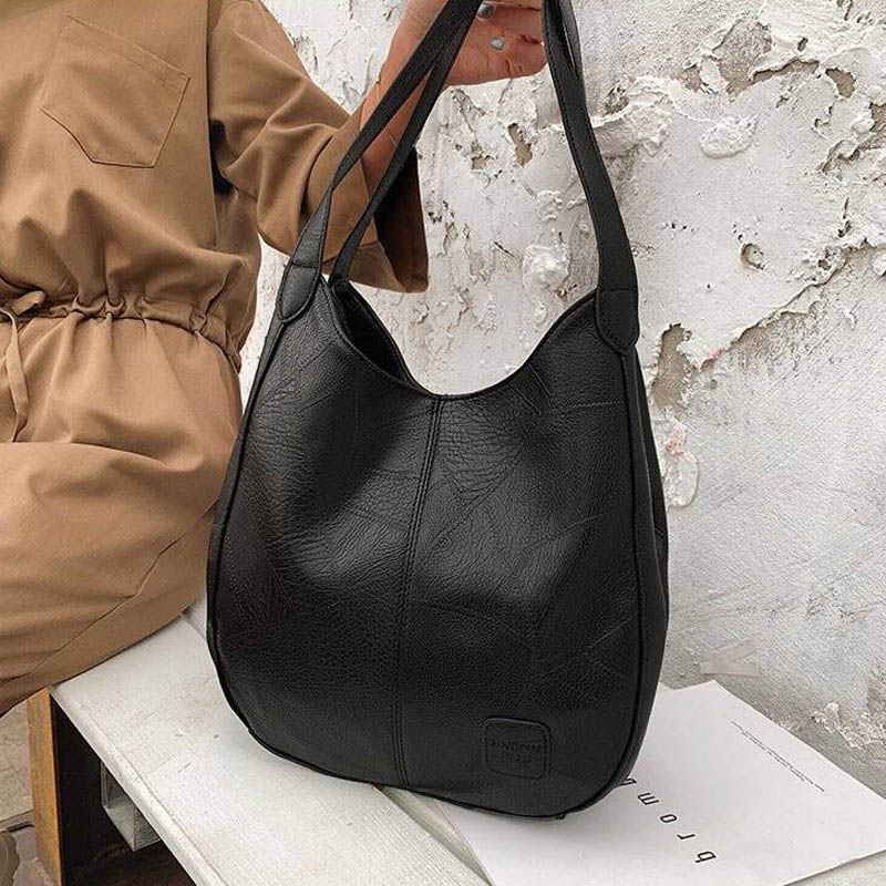 Large Capacity Vintage Leather - огляд і ціна Women'S Vegan Bags