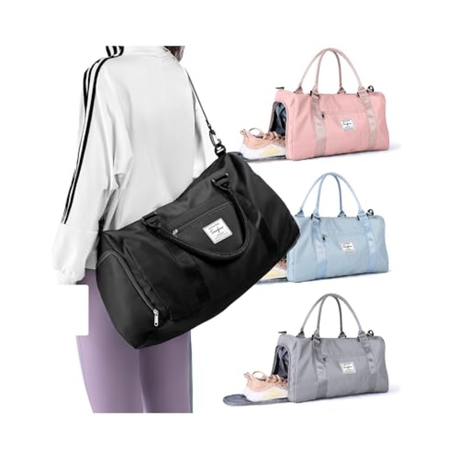 Small Black Sports Gym Duffel  - огляд і ціна Women Bags And Shoes
