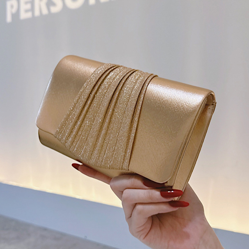 Golden Small Evening Clutch Ba - огляд і ціна Mini Purse Chain