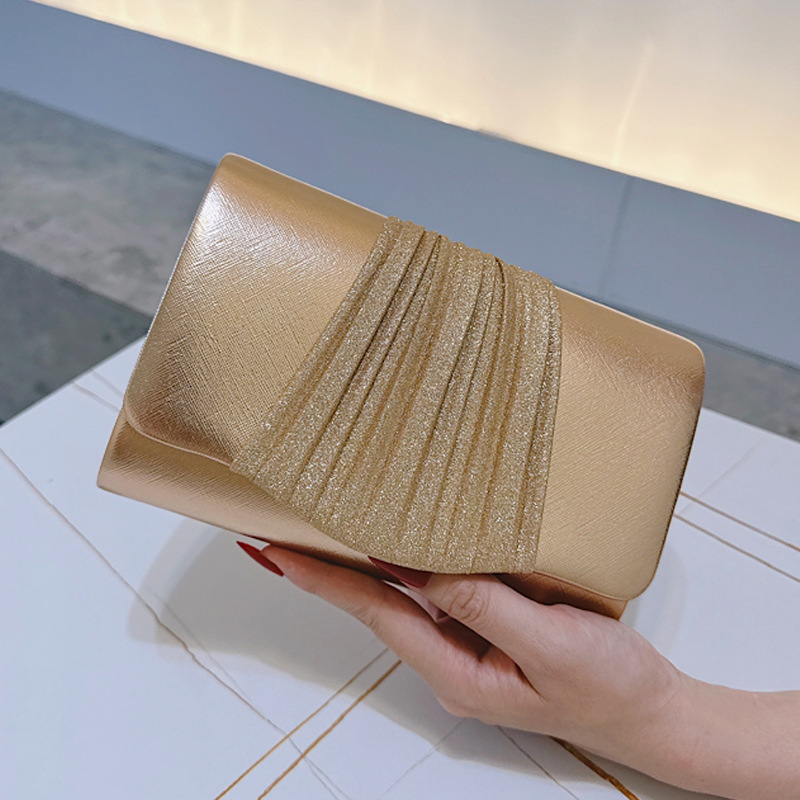 Golden Small Evening Clutch Ba - огляд і ціна Mini Purse Chain