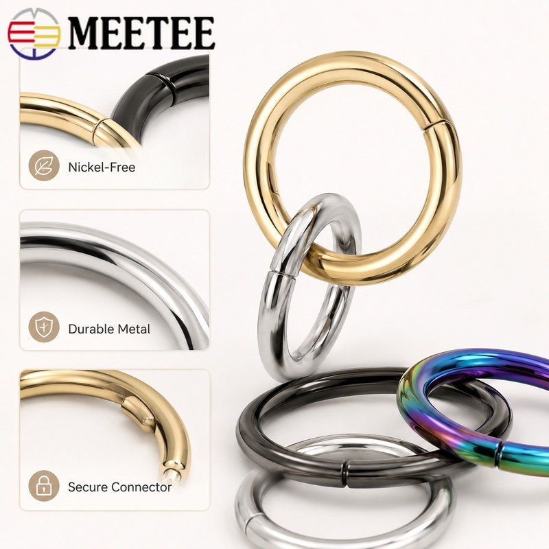 10/20pcs 20-50mm Metal O Ring  - огляд і ціна Circle Round Bag