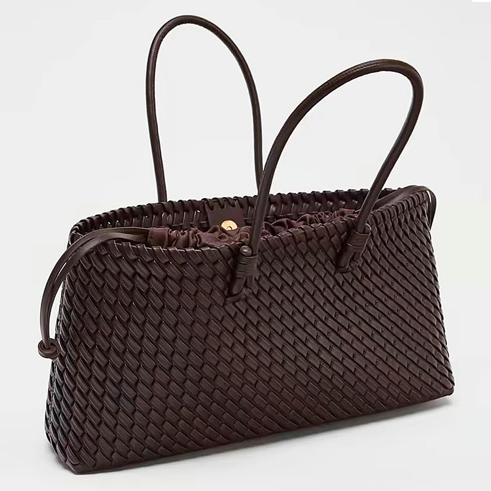 Woven Tote Bag Women Large Sho - огляд і ціна Women'S Vegan Bags