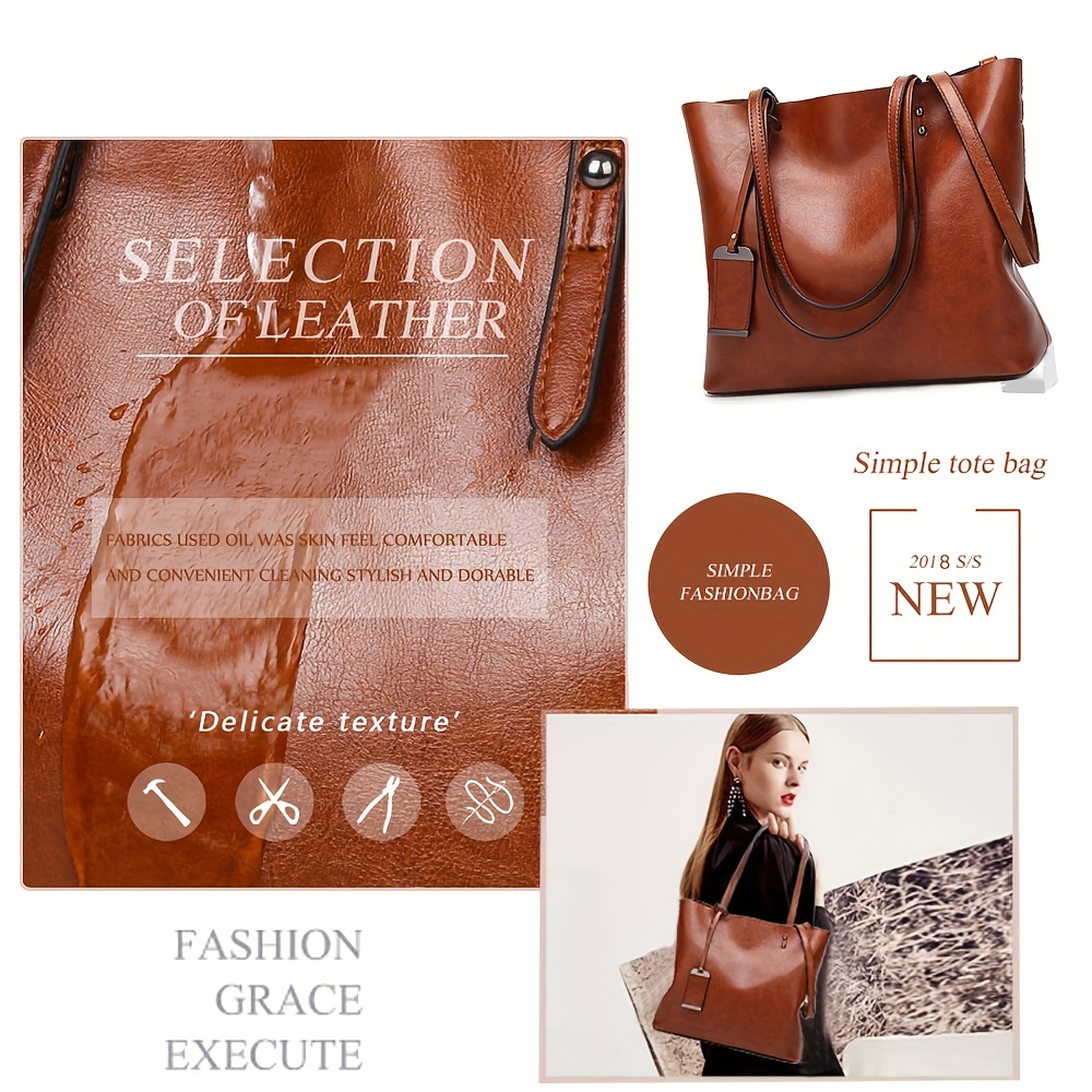 Fashionable Classic Retro Leat - огляд і ціна Women Bags Work