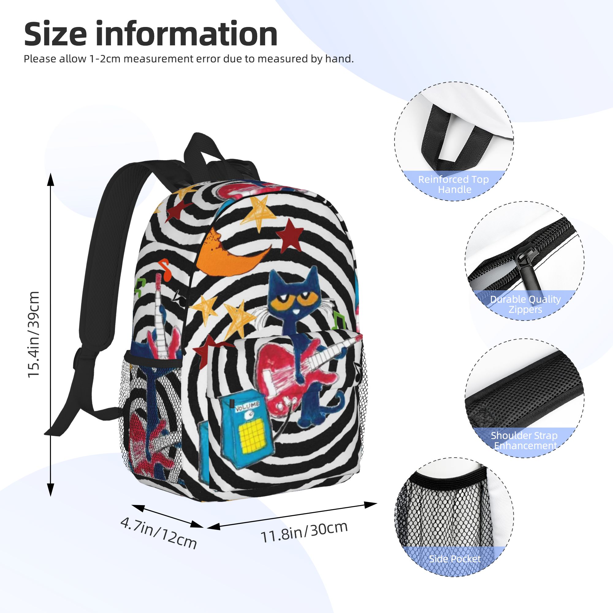 Pete The Cat Backpack Hot Sale - огляд і ціна Women Bags Discount